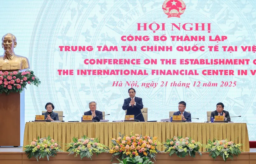 Sáng 21/12, chính thức ra mắt Trung tâm tài chính quốc tế tại Việt Nam